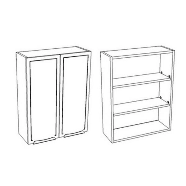 Шкаф подвесной Corozo Монро 55, белый