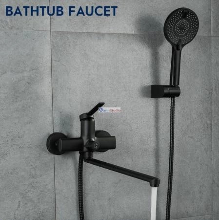 Смеситель для ванны Frap F2267-6 черный