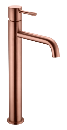 Смеситель для умывальника Boheme высокий, Uno Copper Brushed 462-CB
