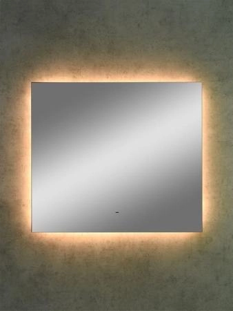 Зеркало Континент Trezhe Led 800х700 с бесконтактным сенсором, теплая подсветка