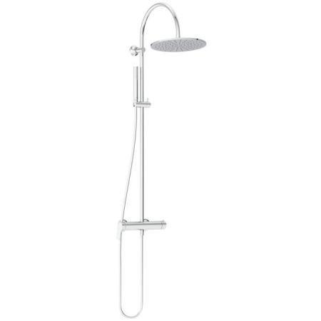 Ideal Standard La Dolce Vita Душевая система, с настенным смесителем для душа, верхний душ 30см., душевая лейка Stick, шланг Idealflex 175см., цвет: хром