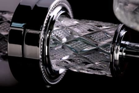 Стакан для зубных щеток Boheme MURANO CRYSTAL_Комплект 10904-CRST-CH