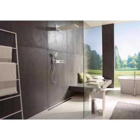 Hansgrohe 24011400 Rainmaker Select Верхний душ 560х260 мм, 3 режима, Ecosmart, белый / хром