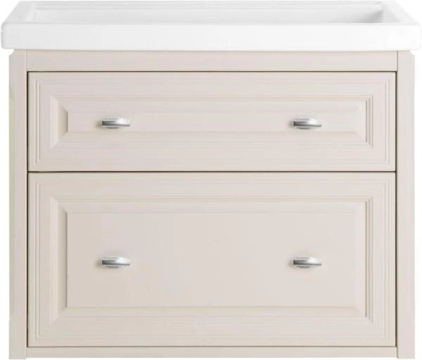 Тумба Кастелло 100 ASB Woodline Благородный Бежевый без раковины