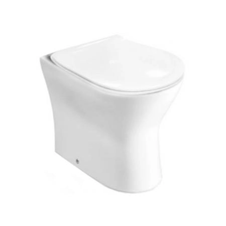 Roca Leon Унитаз моноблок 36x61см, универсальный выпуск, цвет: белый