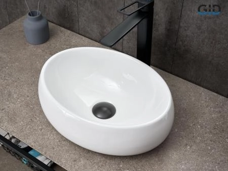 Раковина Gid N9030ds на столешницу 40 Белый