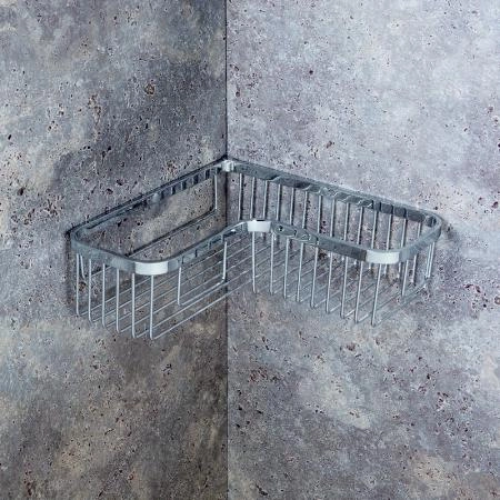 Полка Colombo Angolari B9611 26x26 угловая хром