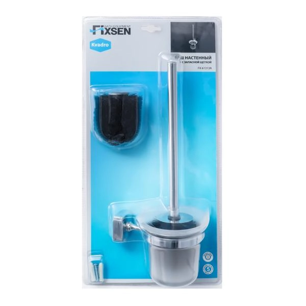 Ершик FIXSEN KVADRO FX-61313A, хром