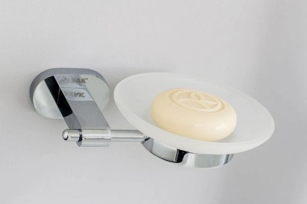 Держатель с мыльницей Ravak Chrome CR 200.00 X07P187 (стекло)