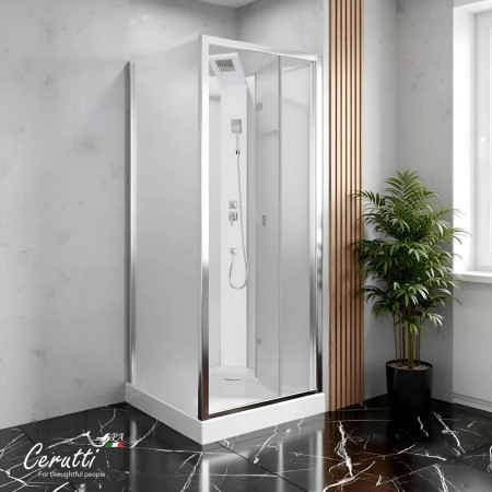 Душевая кабина СeruttiSPA БЕЛЛА (BELLA) 90F (90x90x215-225)