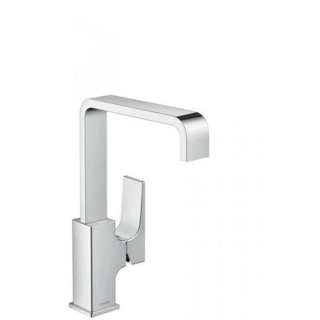 Hansgrohe 32511000 Metropol Cмеситель для раковины 226 мм, Push-Open, излив, хром