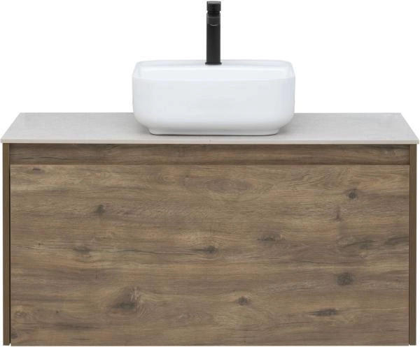 Тумба под раковину Aquanet Nova Lite 100 дуб рустикальный (1 ящик)