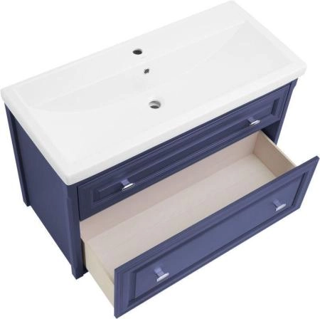 Тумба ASB Woodline Кастелло 100 Пейна (Серый) без раковины