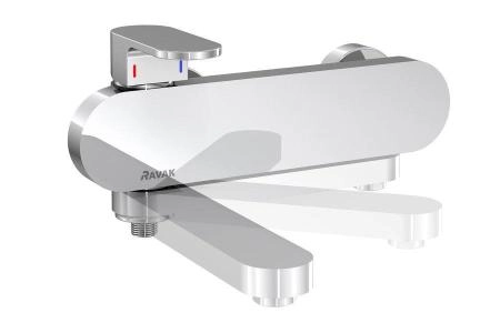 Смеситель Ravak Chrome для ванны CR 022.00/150 150 мм