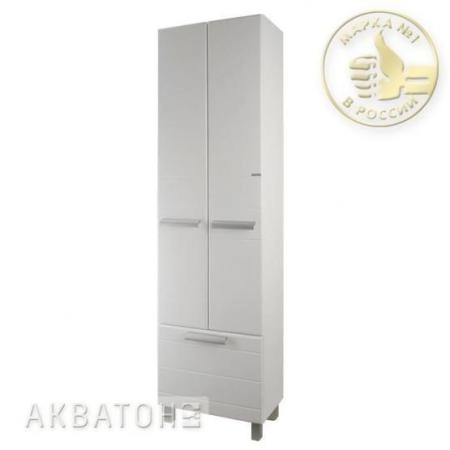 Акватон Пенал Альтаир 50 см с корзиной для белья 1A041803AR010