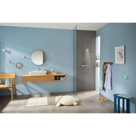 Ручной душ Hansgrohe Croma Select E 26813400, белый/хром