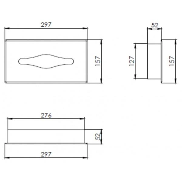 Держатель для бумажных полотенец Fixsen HOTEL FX-31027