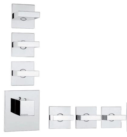 Термостат Bossini Outlets Z033205.030 HighFlow хром