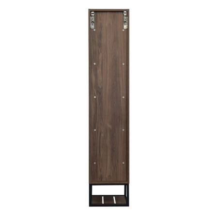 Шкаф-колонна Comforty Порто-35 00-00009982 Дуб темно-коричневый