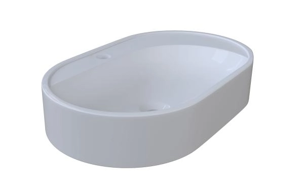 Раковина Uperwood Luna 60 см, овальная