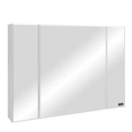 Зеркальный шкаф СаНта Стандарт 100 113012, цвет белый