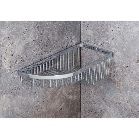 Полка Colombo Angolari B9608 29x12 угловая хром