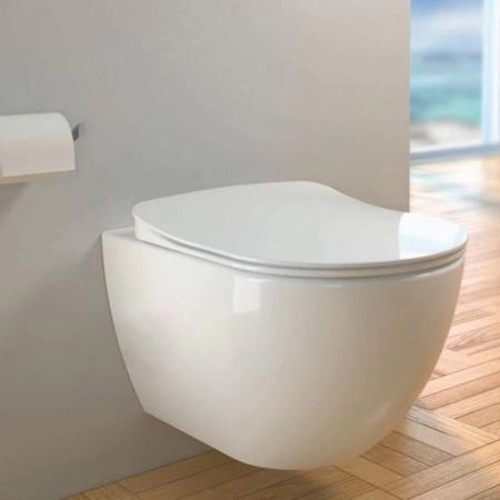 Унитаз CREAVIT FREE подвесной FE320-11CB00E-0000 (сиденье отдельно)