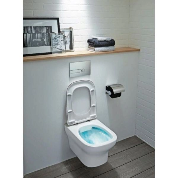 Унитаз Jacob Delafon STRUKTURA EDE102-00 безободковый подвесной /54х34/(белый)