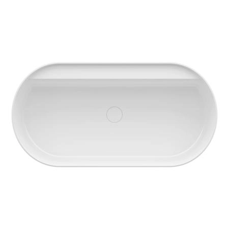 Laufen Sonar Ванна 160x81.5х46см, пристенная, с слив-переливом, материал: Marbond c рельефом, итегрированный перелив, цвет: белый