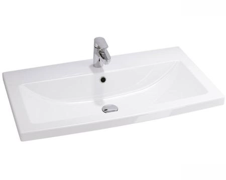 Тумба Corozo Мадисон 80 Z2, Люкс белая, Сомо 80 / Фостер 80  (раковина отдельно)