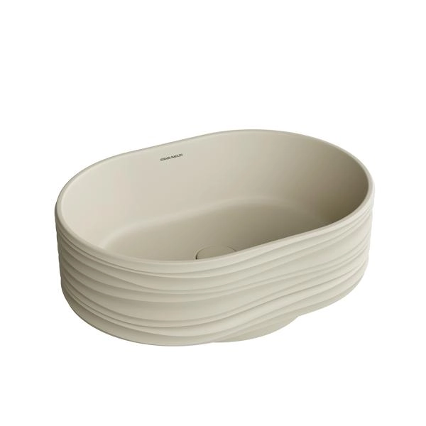 Раковина Kerama Marazzi SABBIA САББЬЯ SA.wb.50\SAN накладная 50, песочная матовая