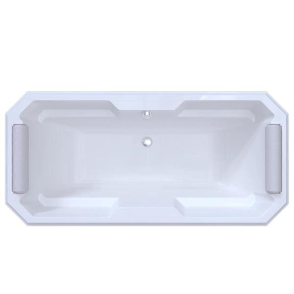 Ванна "ФЕРНАНДО" (чаша, рама-подставка на декоративных ножках, комплект панелей, подголовник - 2 шт., исполнение золото)