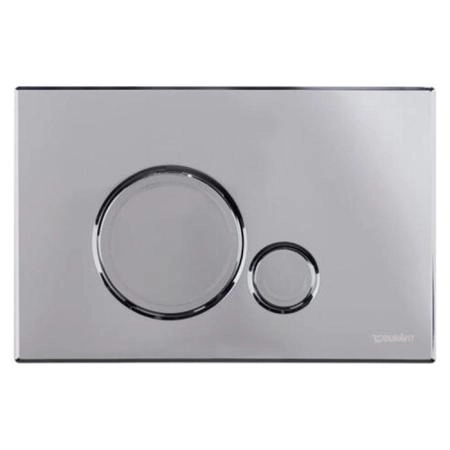 Duravit DuraSystem Beta 120 Клавиша смыва для унитаза, пластик, цвет: хром глянцевый