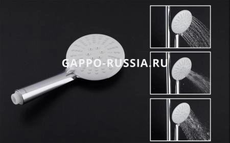 Душевая система Gappo G2402-8  для ванны,цвет белый хром