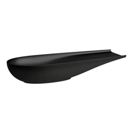 Laufen Alessi One Раковина-чаша 100х38х17см., без отв., без перелива, с покр. LCC, цвет: черный матовый