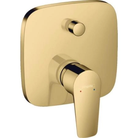 Смеситель Hansgrohe 71474990 Talis E для 2х потребителей (внешняя монтажная часть) полированное золото