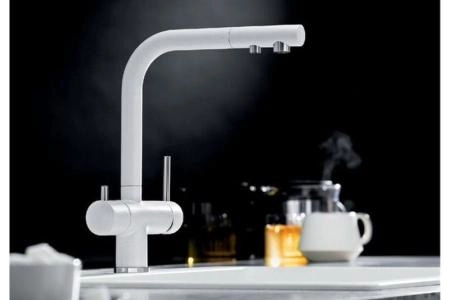 Смеситель Blanco FONTAS II 525147 жемчужный гранит для мойки