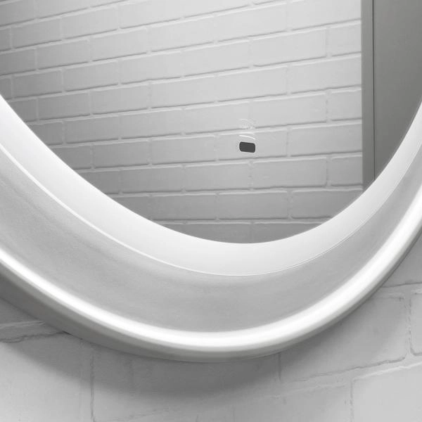 Зеркало Comforty Ереван-60 00-00014250 светодиодная подсветка бесконтактный сенсор серый шёлк