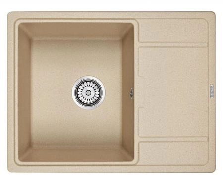 Мойка для кухни Paulmark WEIMAR, PM216550-QU, кварц, 650х500 мм