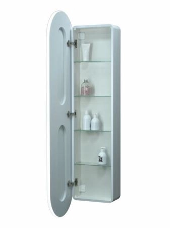 Зеркало Континент-пенал Elmage white LED 450х1600