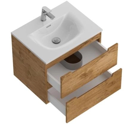Тумба под раковину Belbagno ETNA-700-2C-SO-BO-P Bianco Opaco 70 см