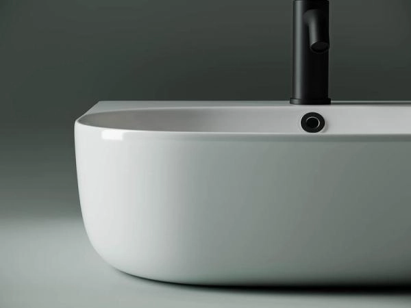 Умывальник накладной прямоугольный пристенный Element 490x445x145мм