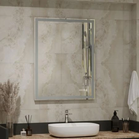Зеркало Континент Mercury luxe 700x900 ЗЛП344 с подсветкой