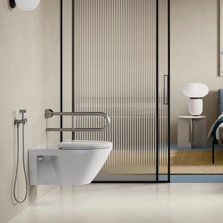 Catalano Comfort Унитаз подвесной 70х37см., смыв Tornado, покрытие Cataglaze+, цвет: белый глянцевый