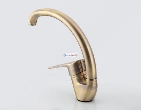 Смеситель для кухни Frap F4130-4 бронза