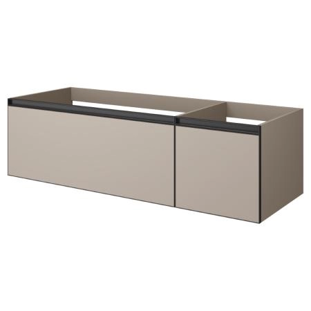 QUATRO 2 140см (100+40) тумба Boheme DAPHNE профиль ANTHRACITE 790-M2-140-D-A