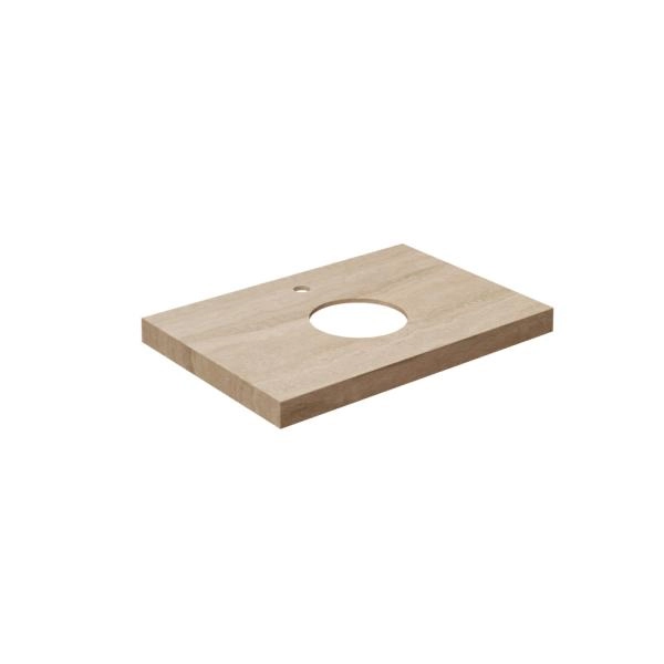 Столешница Kerama Marazzi CANALETTO КАНАЛЕТТО CN70.SG560420R Столешница из керамогранита Риальто 70x48, бежевая