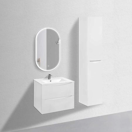 Тумба под раковину Vincea Mia 700 подвесная, 2 выкатных ящика soft close, G.White