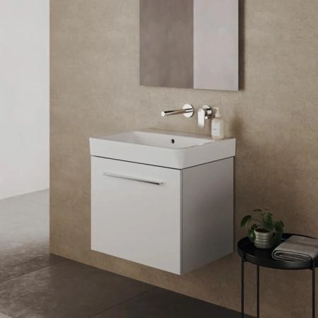 Ideal Standard Ceralife O Смеситель для раковины, настенный, излив: 18см., без донного клапана, для монтажа с A1313NU цвет: хром