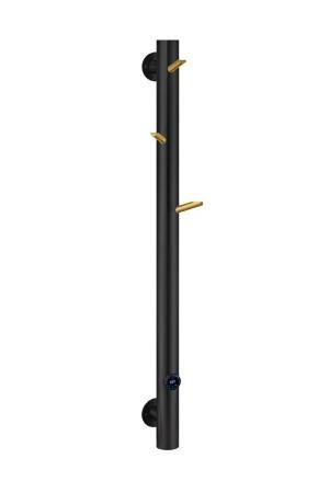 Полотенцесушитель электрический Boheme OAK BLACK GOLD 724-BG
